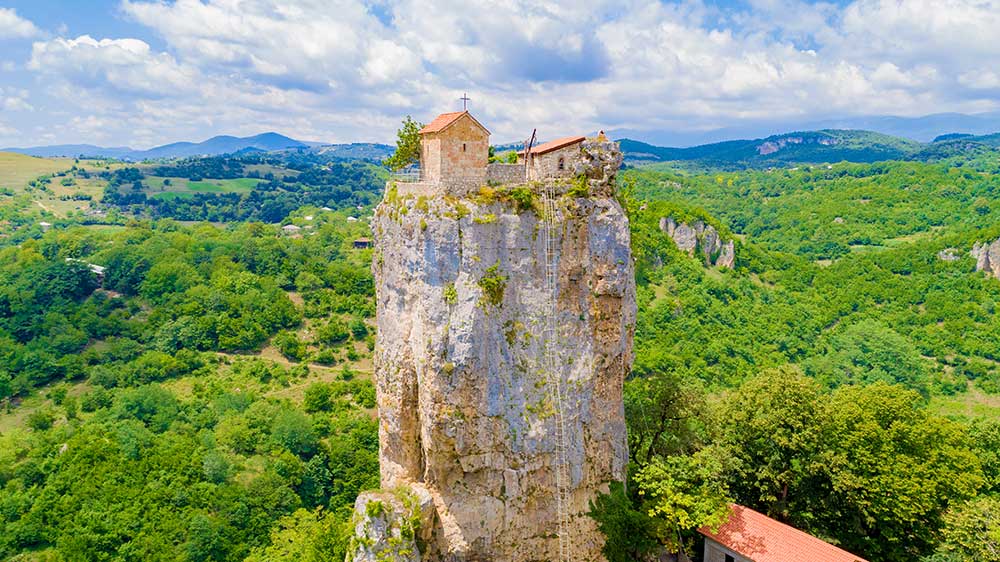 Chiatura and Katskhi Pillar Private Day Tour from Tbilisi